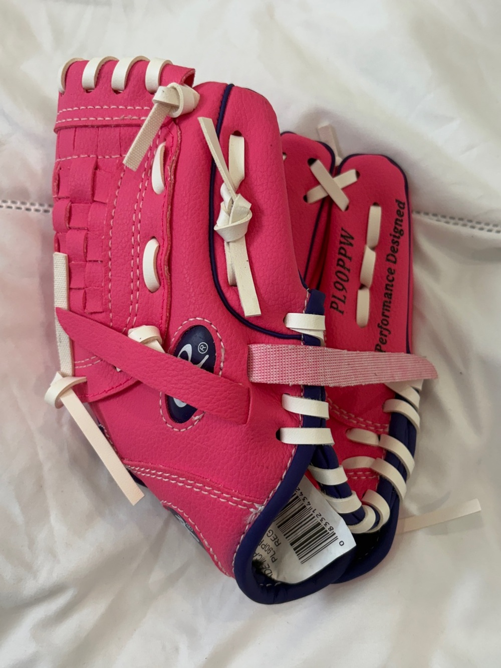 pink Rawlings Players Series 9" Youth T-Ball Glove